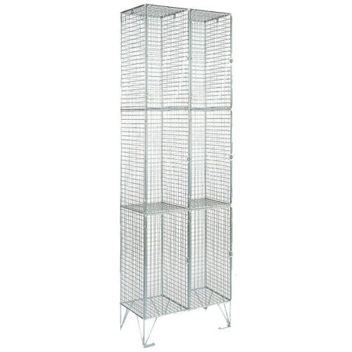 Wire Mesh Locker Three Doors - Image 2