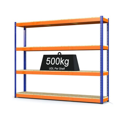 RAX1 - Heavy Duty Racking with 4 Levels