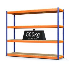 RAX1 - Heavy Duty Racking with 4 Levels