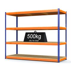 RAX1 - Heavy Duty Racking with 4 Levels