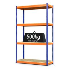 RAX1 - Heavy Duty Racking with 4 Levels