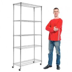 Chrome Wire Shelving