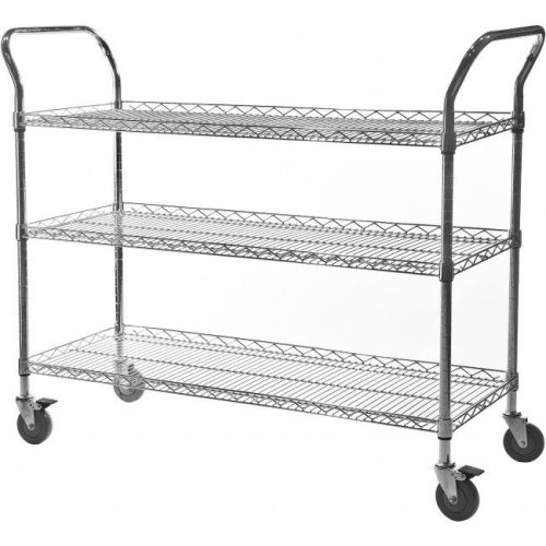 Chrome wire trolley