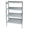 Plastic shelving system