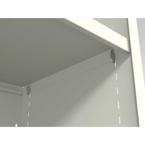 Fineline Adjustable Delta Edge Shelving with 5 Levels with Back - H1850mm x W1000mm x D350mm - Image 5