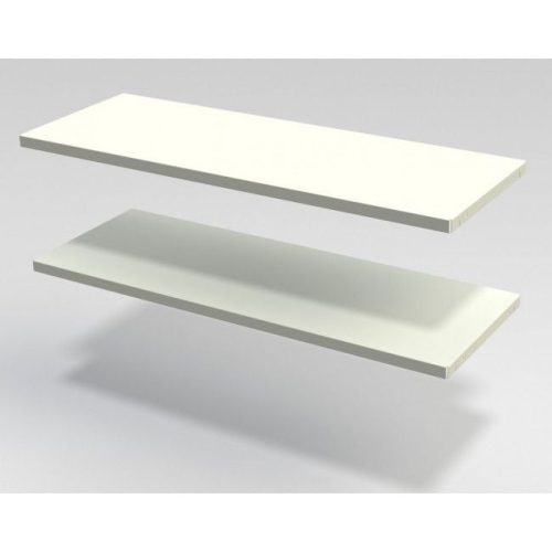 Fineline Adjustable Delta Edge Shelving with 5 Levels with Back - H1850mm x W1000mm x D350mm - Image 3