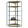 Steel corner shelving